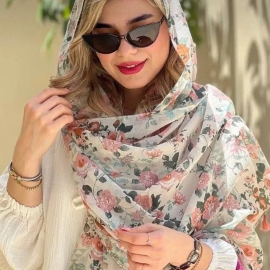 شال نخ پنبه trf وارداتی