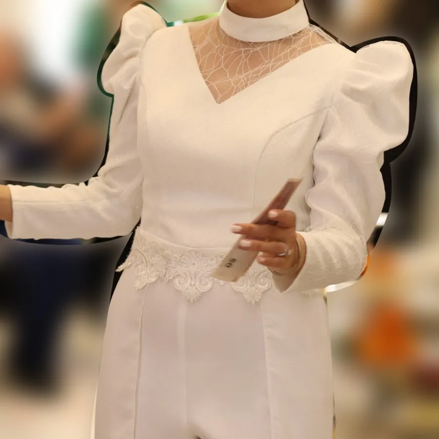 اوورال سفید زنانه دخترانه