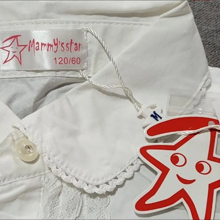 شومیزسفیددخترانه کاملا نو