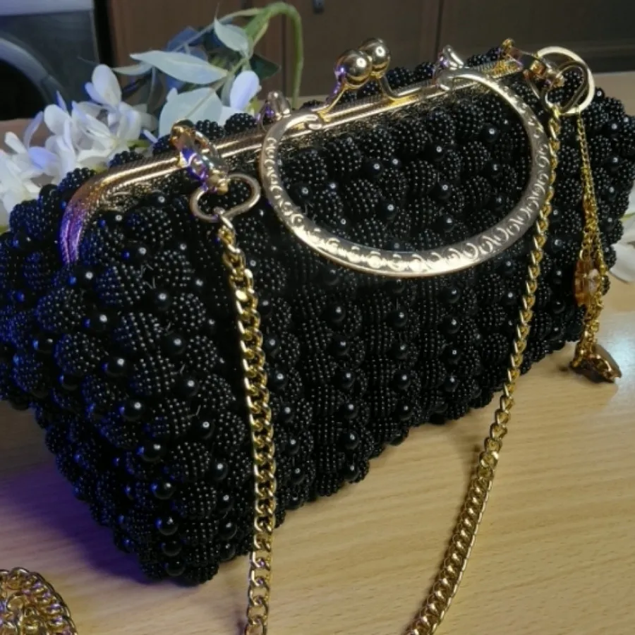 کیف مرواریدی کلاچ سایز 20