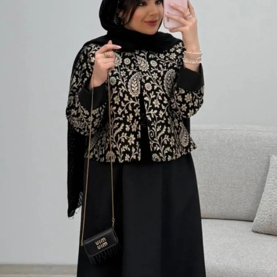 کت و سارافن طرح بته جقه