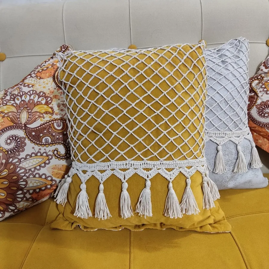 کاور کوسن دستباف