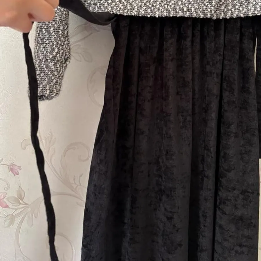 سارافون و کت مخمل پیچازی