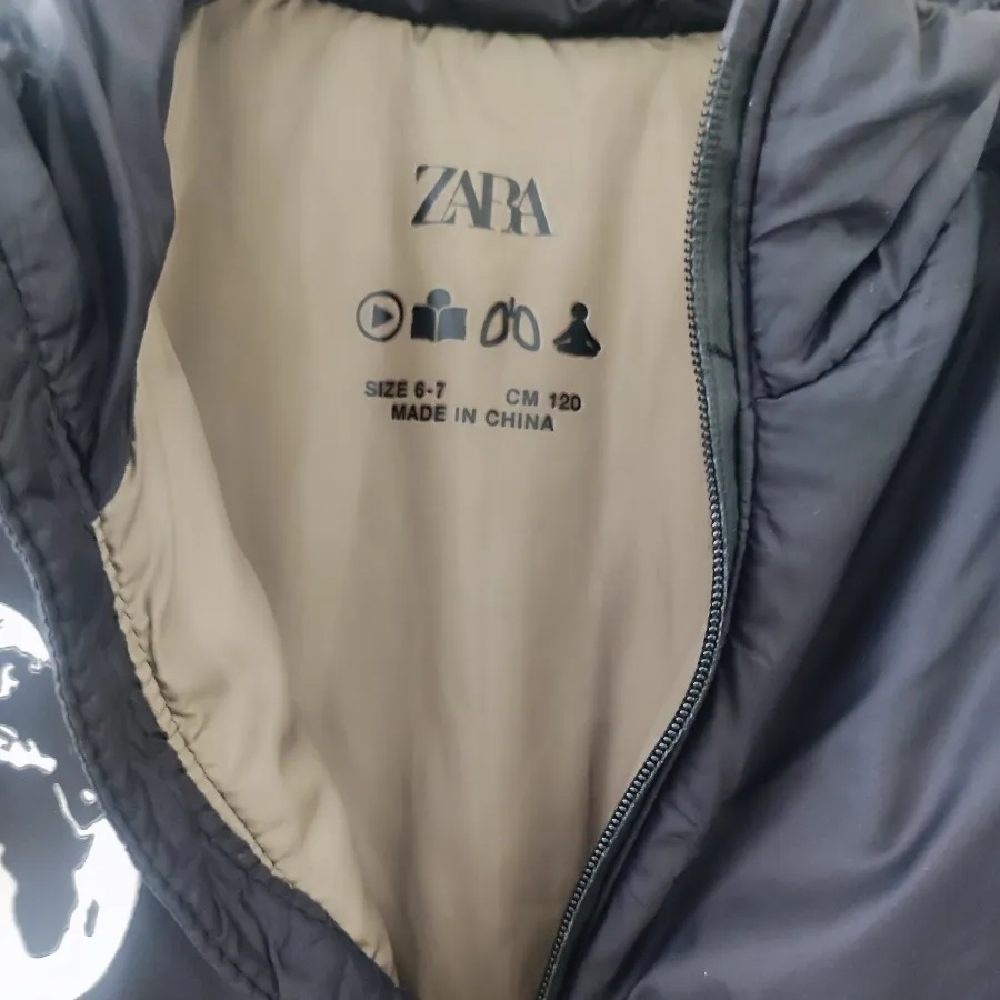 کاپشن برند zara