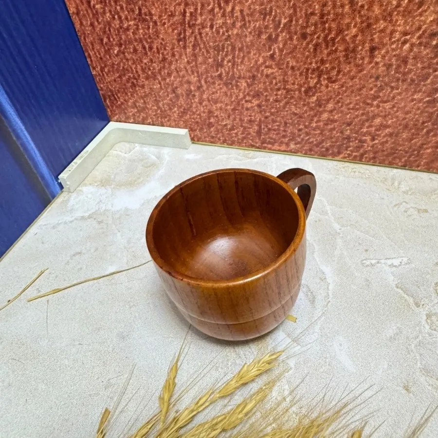 فنجان چوبی