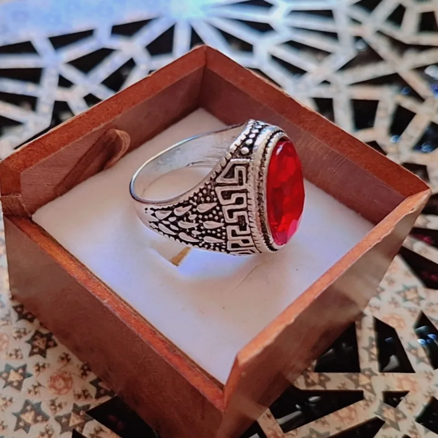 انگشتر کلاسیک مجلسی یاقوت