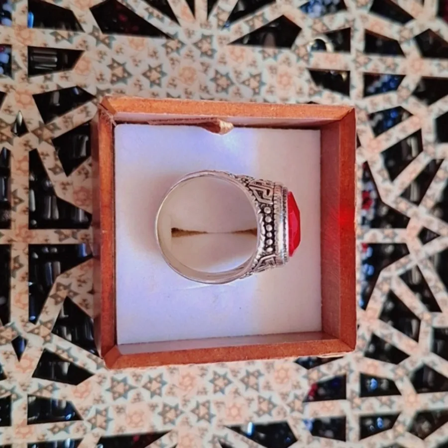 انگشتر کلاسیک مجلسی یاقوت