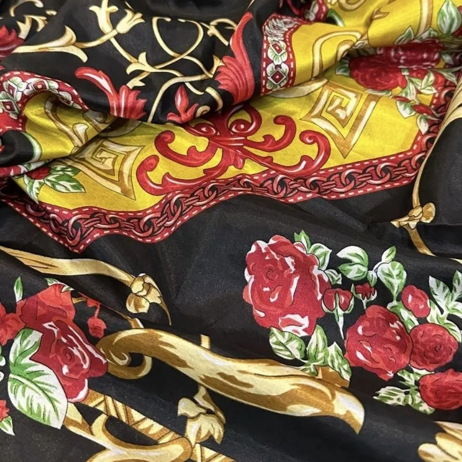 اسکارف ساتن چاپی