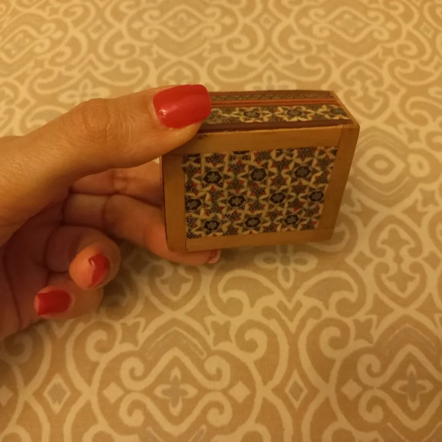 جعبه جواهر خاتم کاری