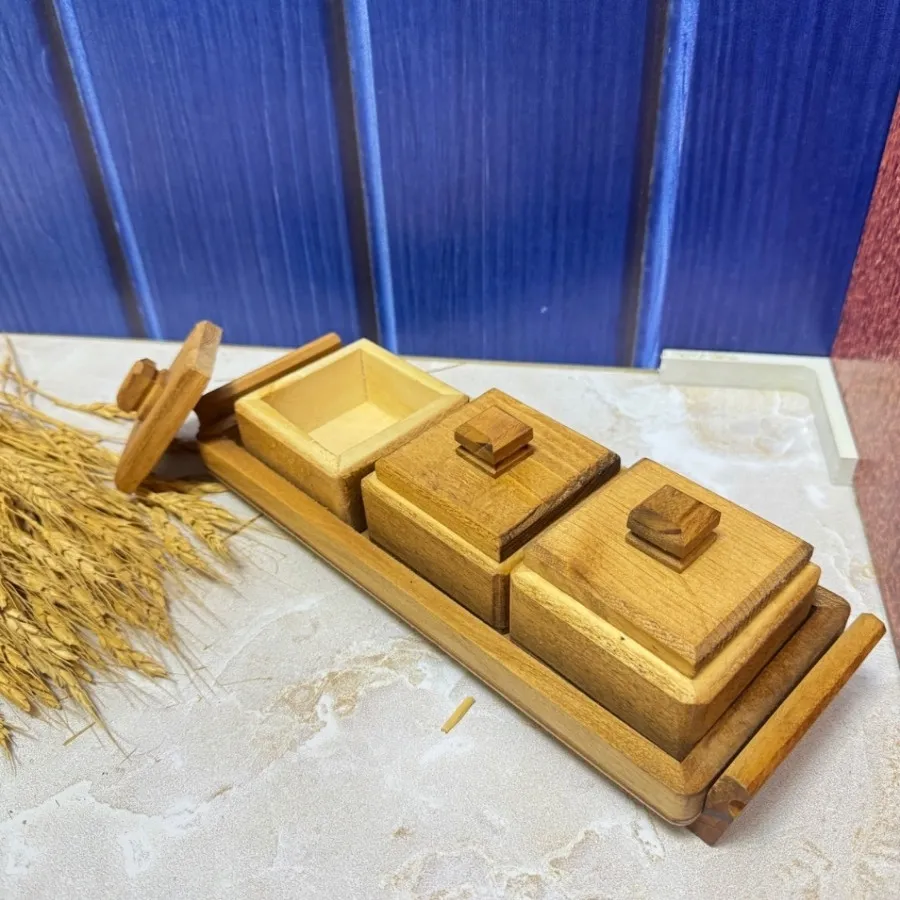 جا ادویه چوبی