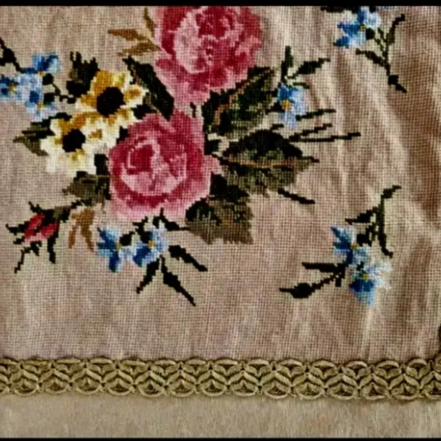 رومیزی شماره دوزی آلمانی