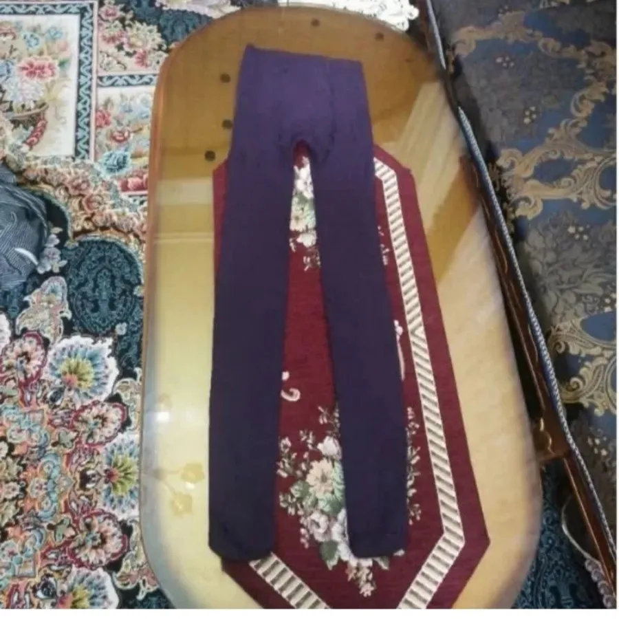 جوراب شلواری بنفش