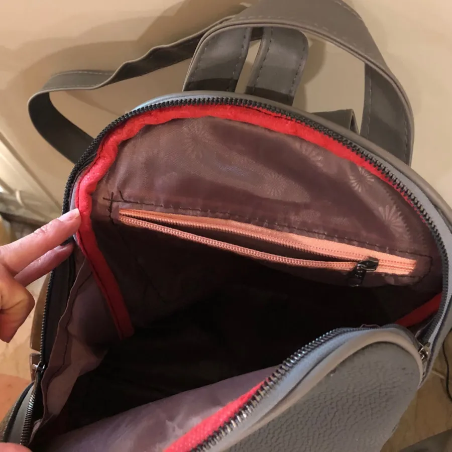 کیف کوله طوسی تیره