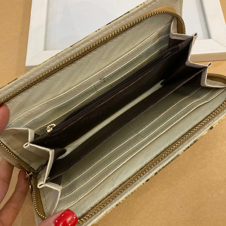 کیف پول زنانه پوست ماری