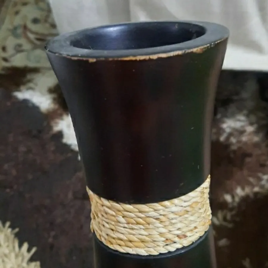 گلدان چوبی شیک و قشنگ