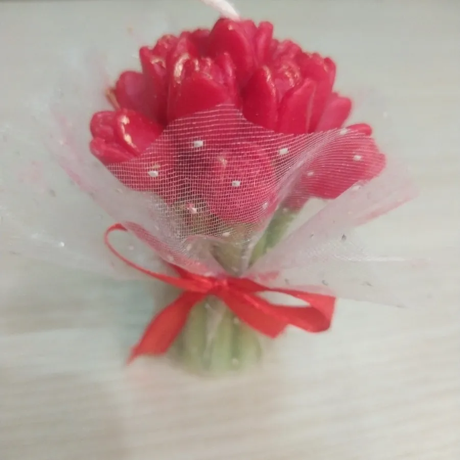 دسته گل شمعی