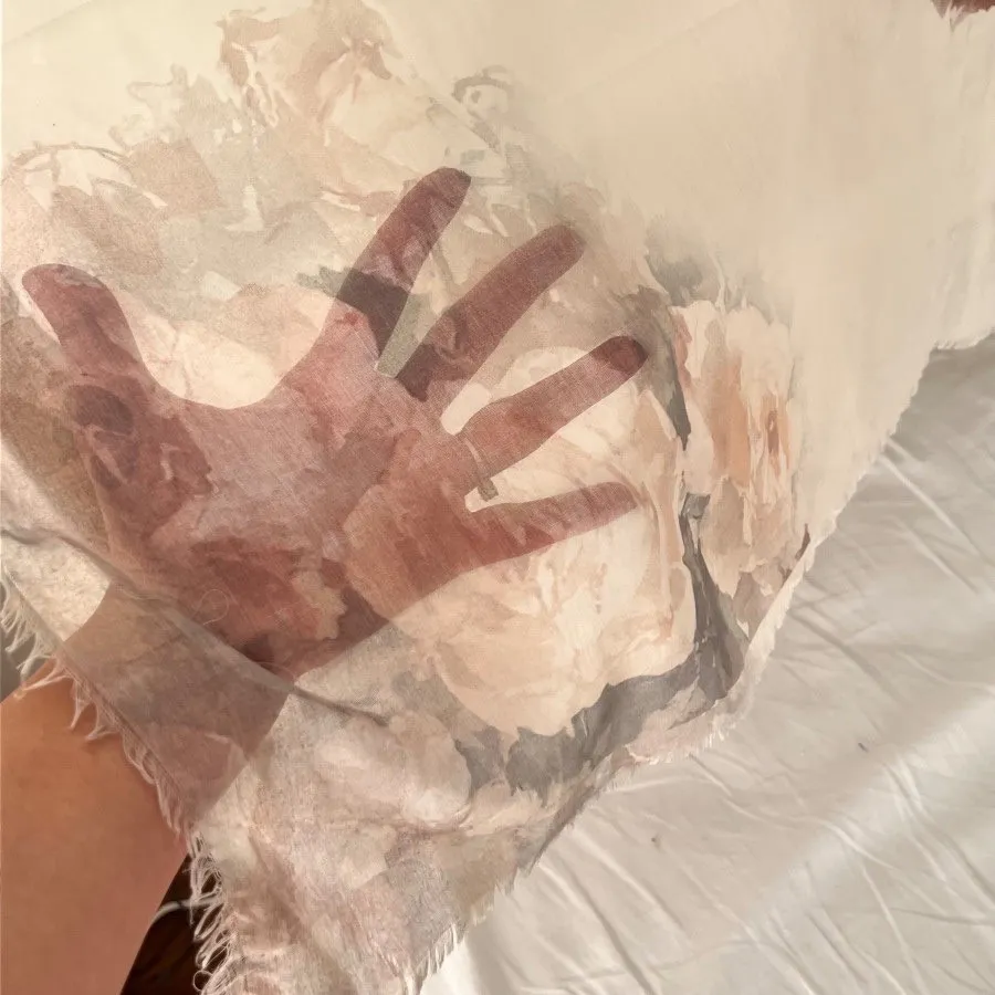 روسری سبک صددرصدنخی