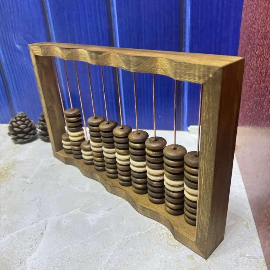 چرتکه چوبی بزرگ