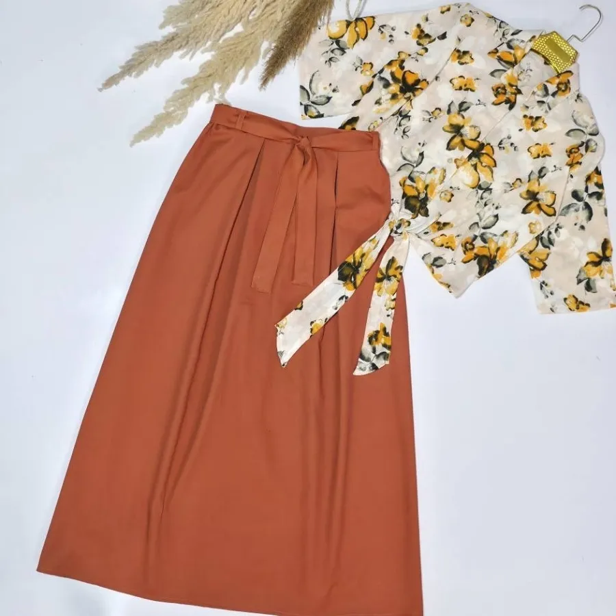 شومیز دامن گره ای