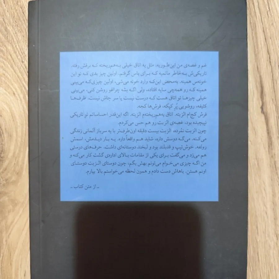 کتاب دختری با کت آبی