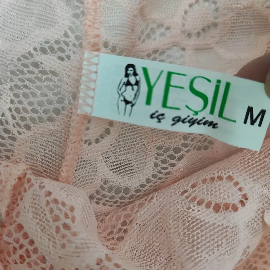 شورت تمام دانتل یاشیل ترک