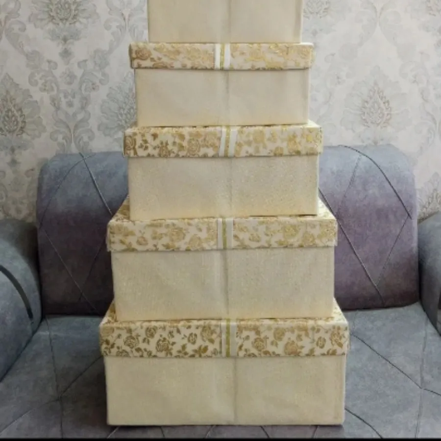 جعبه هدیه 6 عددی نو