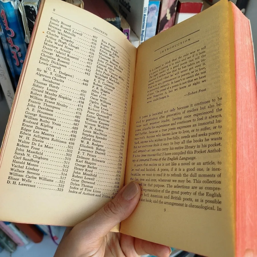 کتاب شعر انگلیسی