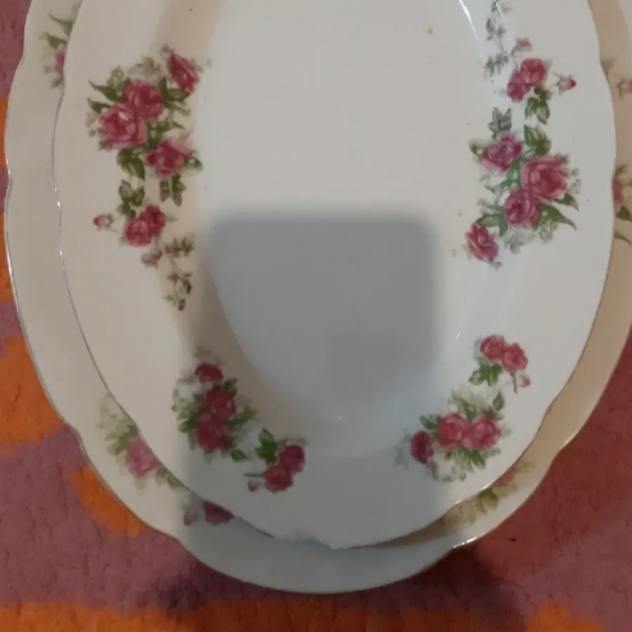 دیس چینی گل سرخی
