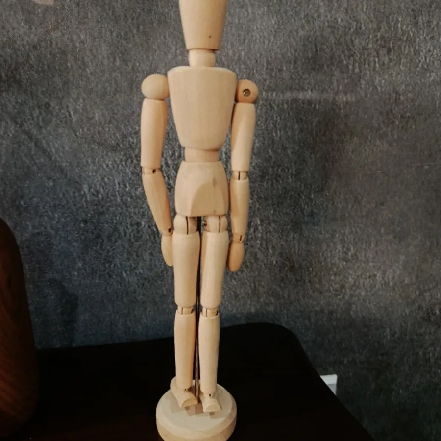 آدمک طراحی چوبی