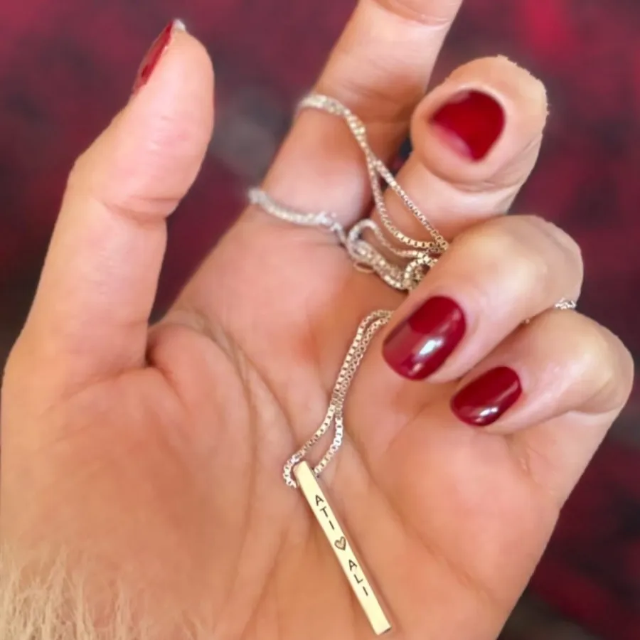 پلاک مکعب نقره  3وجهی