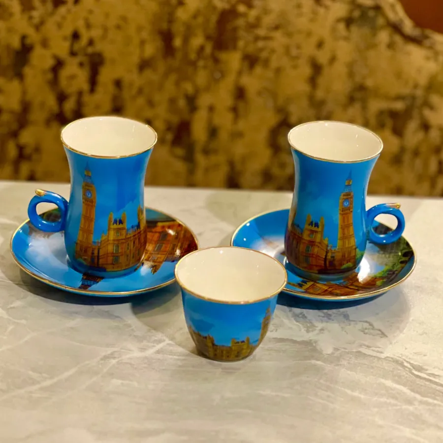 نیم ست چای یا قهوه خوری