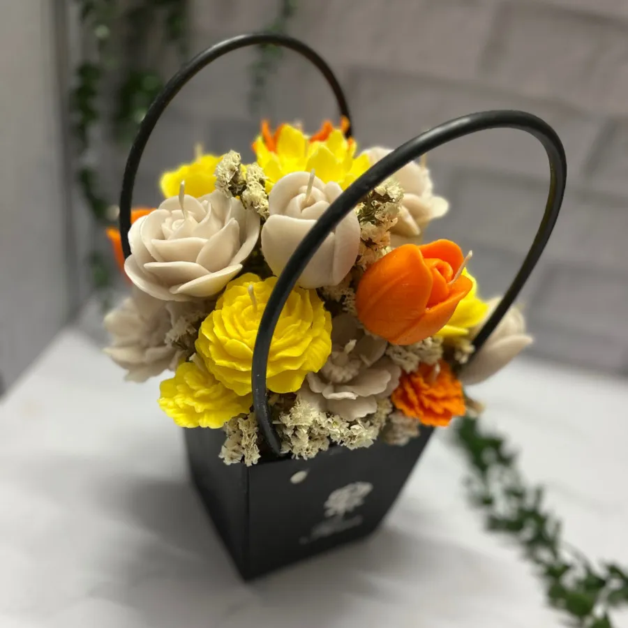 باکس گل شمعی