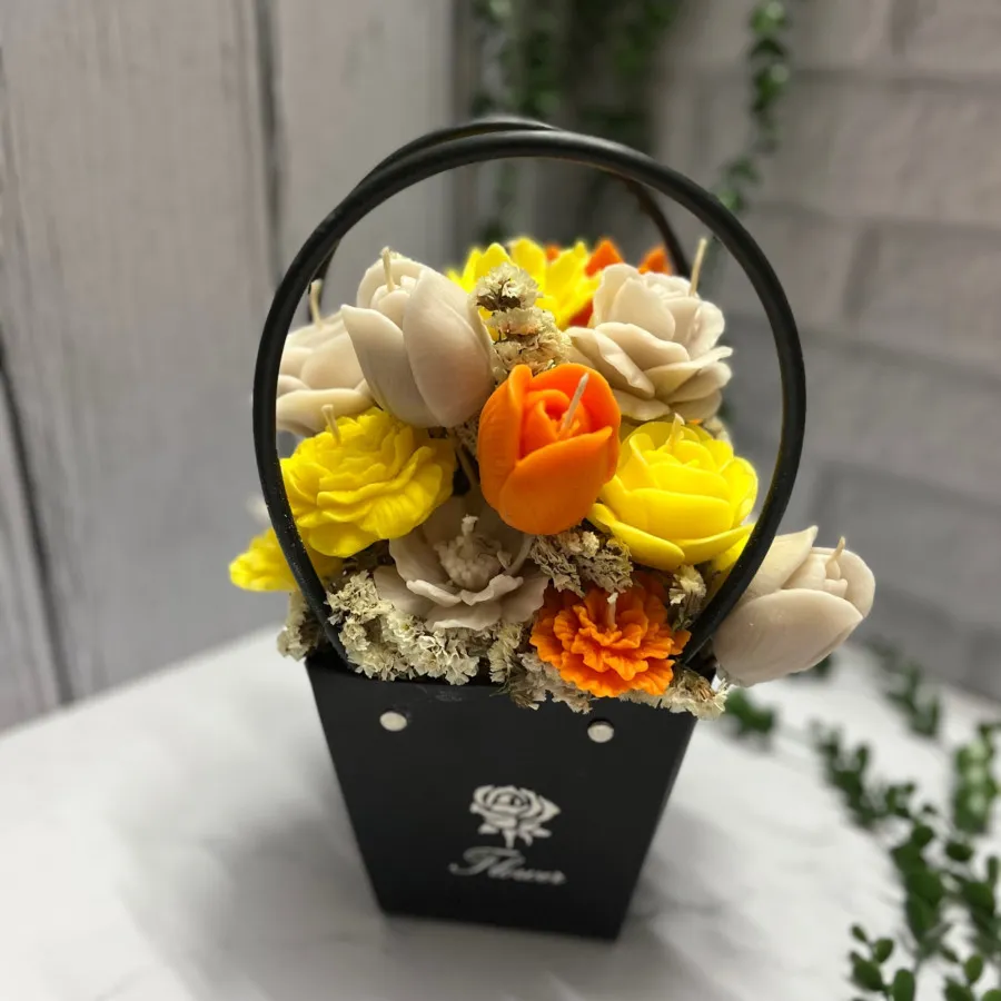 باکس گل شمعی