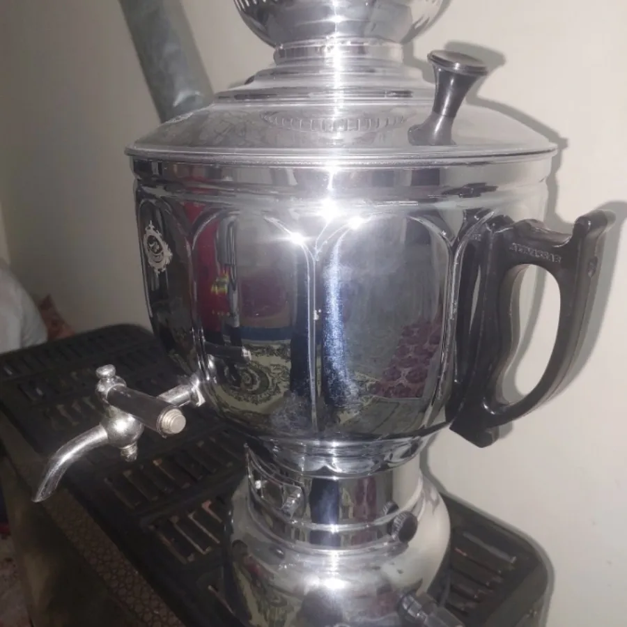 سماور تمام برنجی عالی نصب