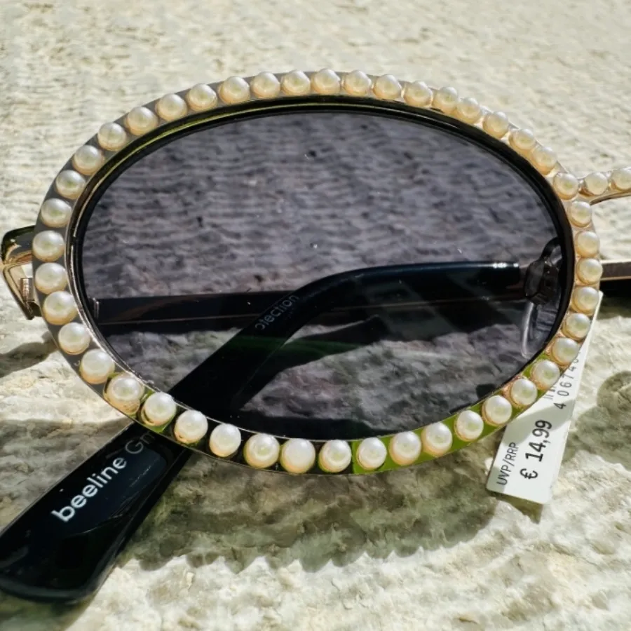 عینک زنانه دور نگین دار