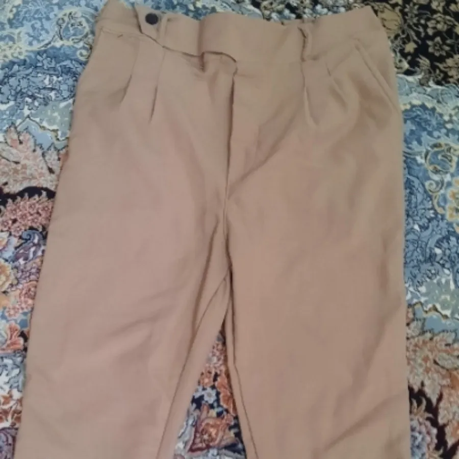 شلوار کتان کش