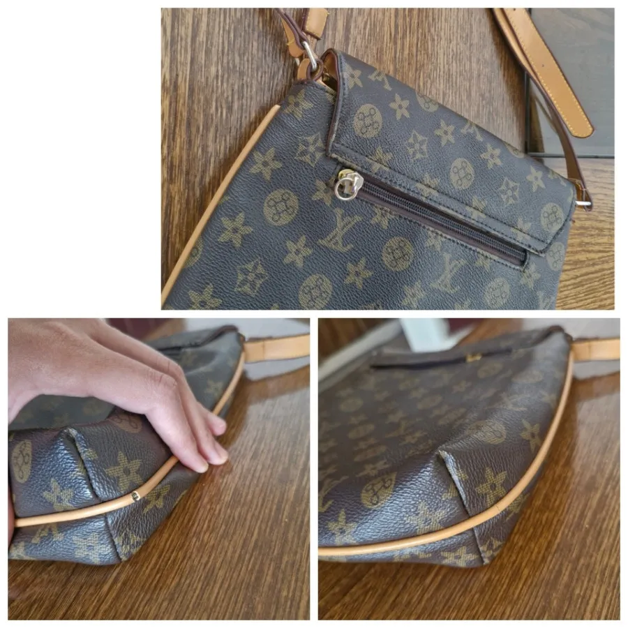 کیف قهوه ای لویی ویتون LV