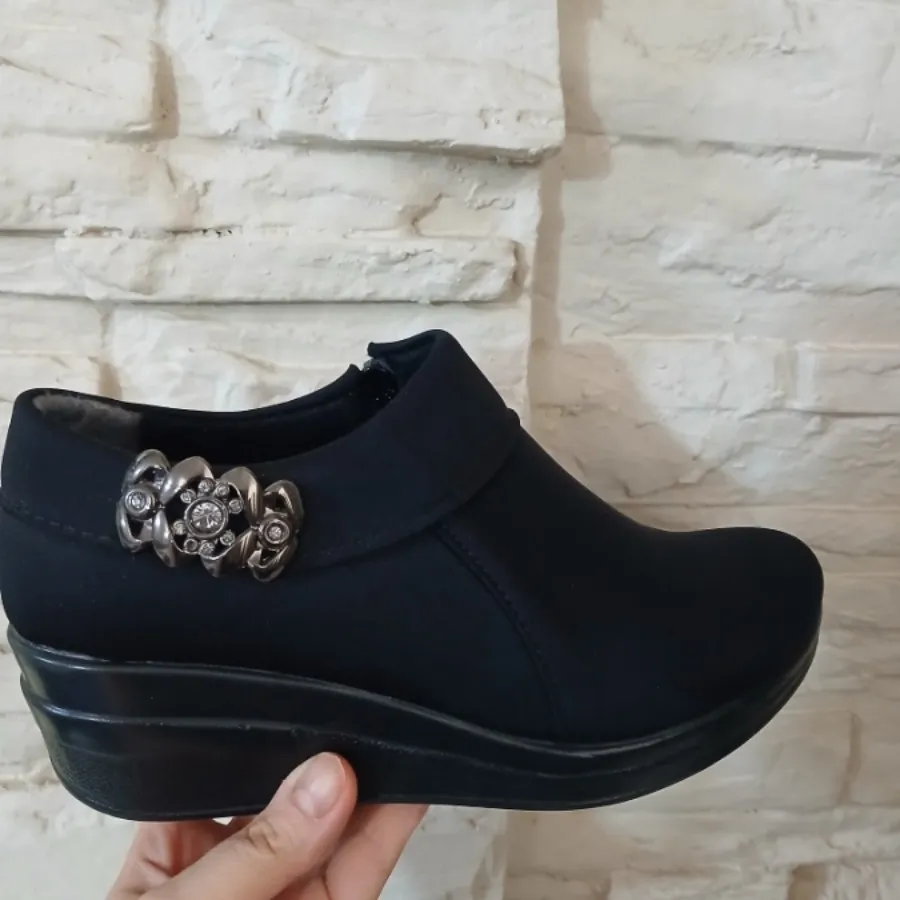 کفش لژدار مشکی
