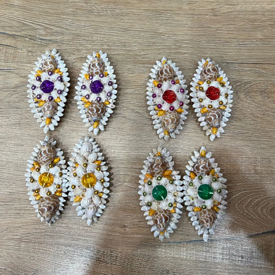 گیره مو صدفی دستساز
