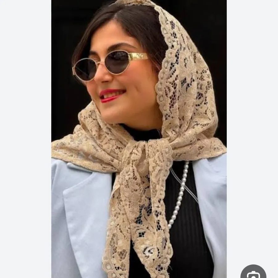 روسری سه گوش دانتل