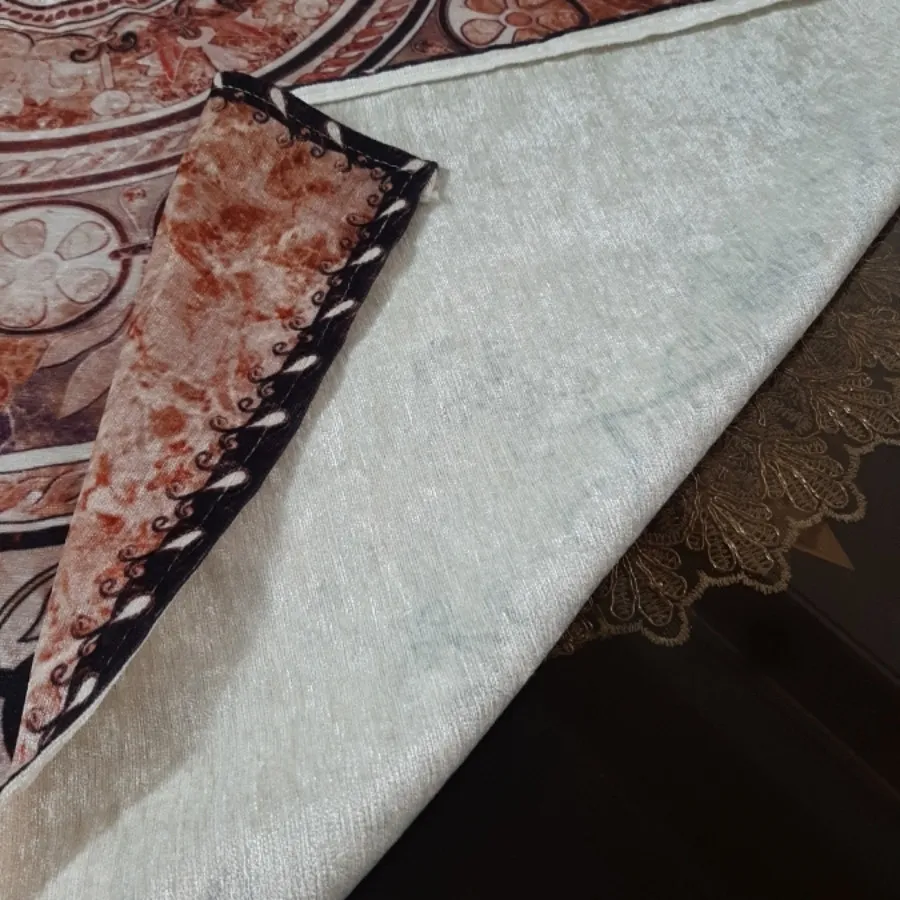 رومیزی مخمل ترک