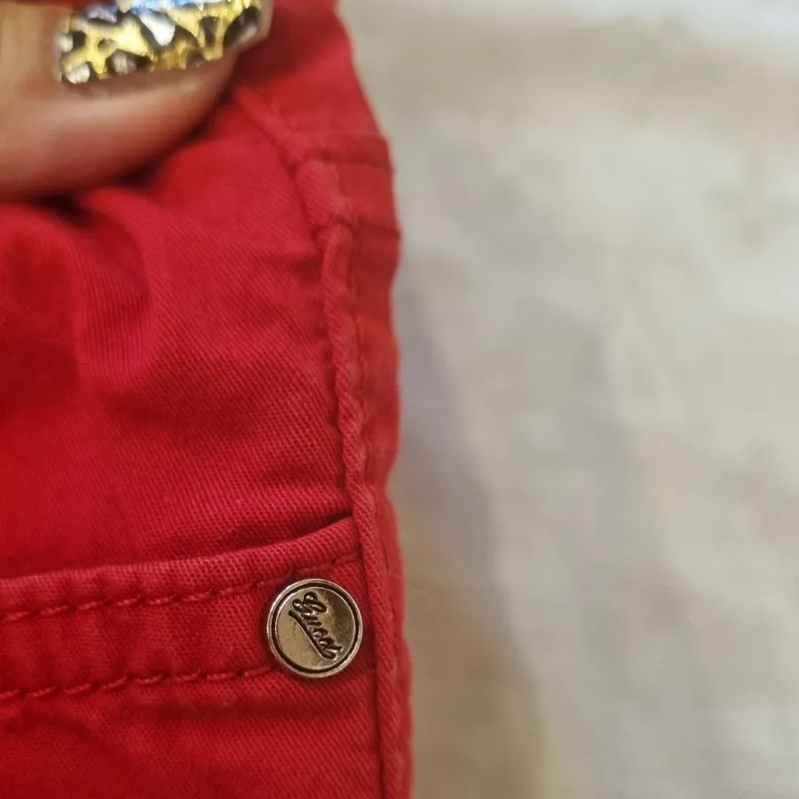 شلوارک کتان کشی Gucci