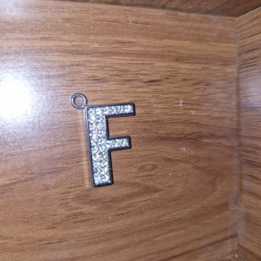 پلاک استیل حرف F