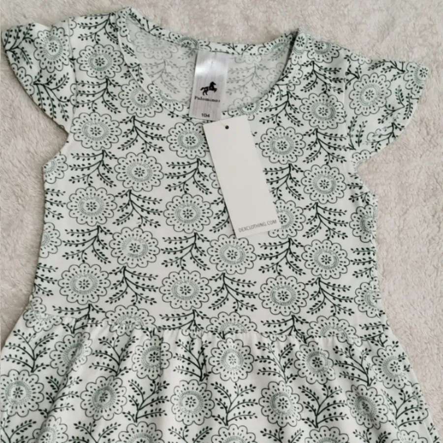پیراهن نخی h&m