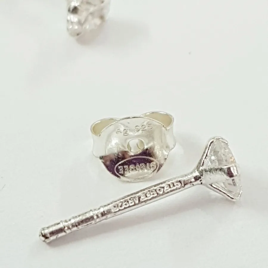 گوشواره گلگوش نقره 925