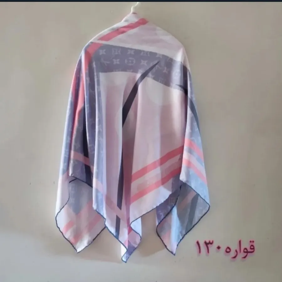 روسری دور دست دوز