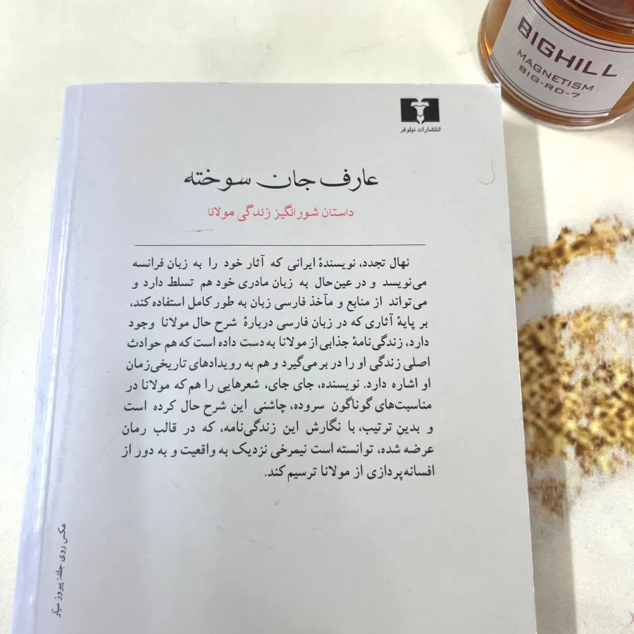 کتاب رمان عارف جان سوخته