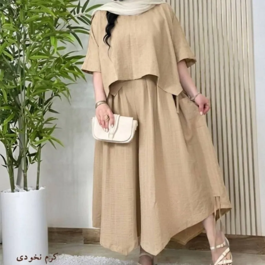 ست شومیز دامن شلواری