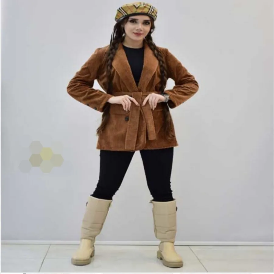 پالتوکتی مخمل حوله ای