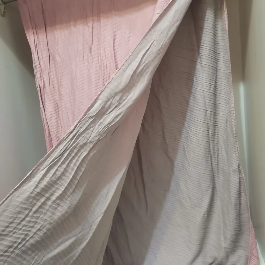 شال دورو صورتی خاکستری